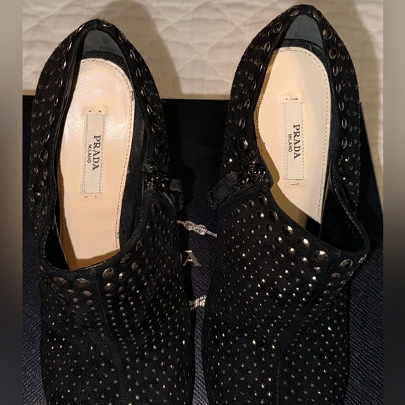🖤PRADA STUDDED ANKLE. BOOTIES🖤 - Picture 7 of 12